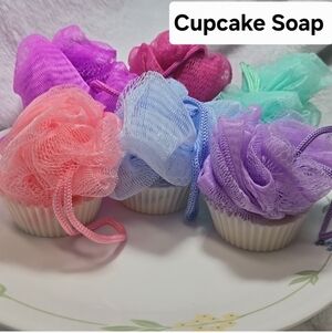 NEW! "Fruitalicious" Shea Butter Cupcake Soap